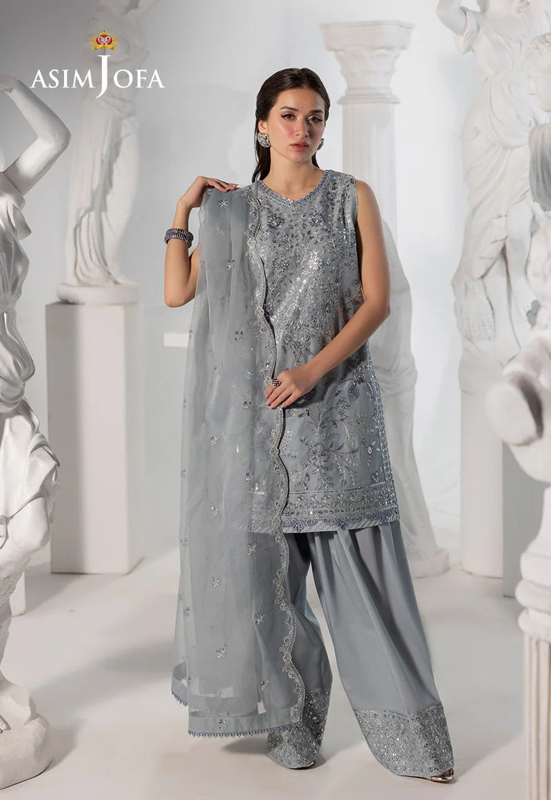EMBROIDERED BOSKI SILK UNSTITCHED 3 PCS