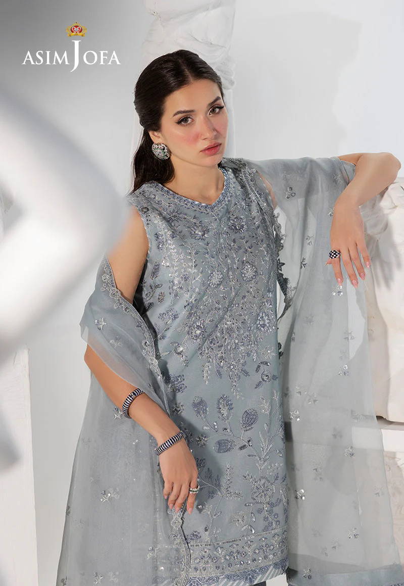 EMBROIDERED BOSKI SILK UNSTITCHED 3 PCS - Image 4