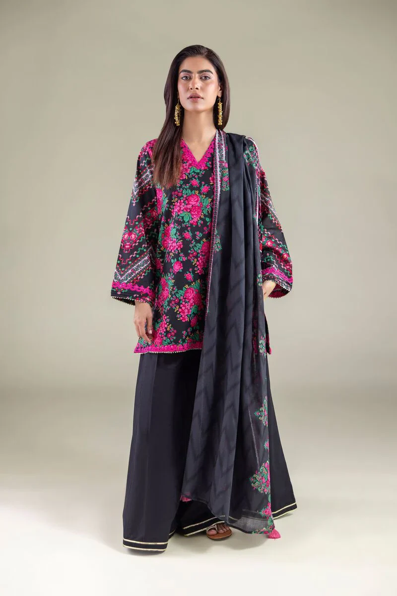 Embroidered | Cambric 3pc