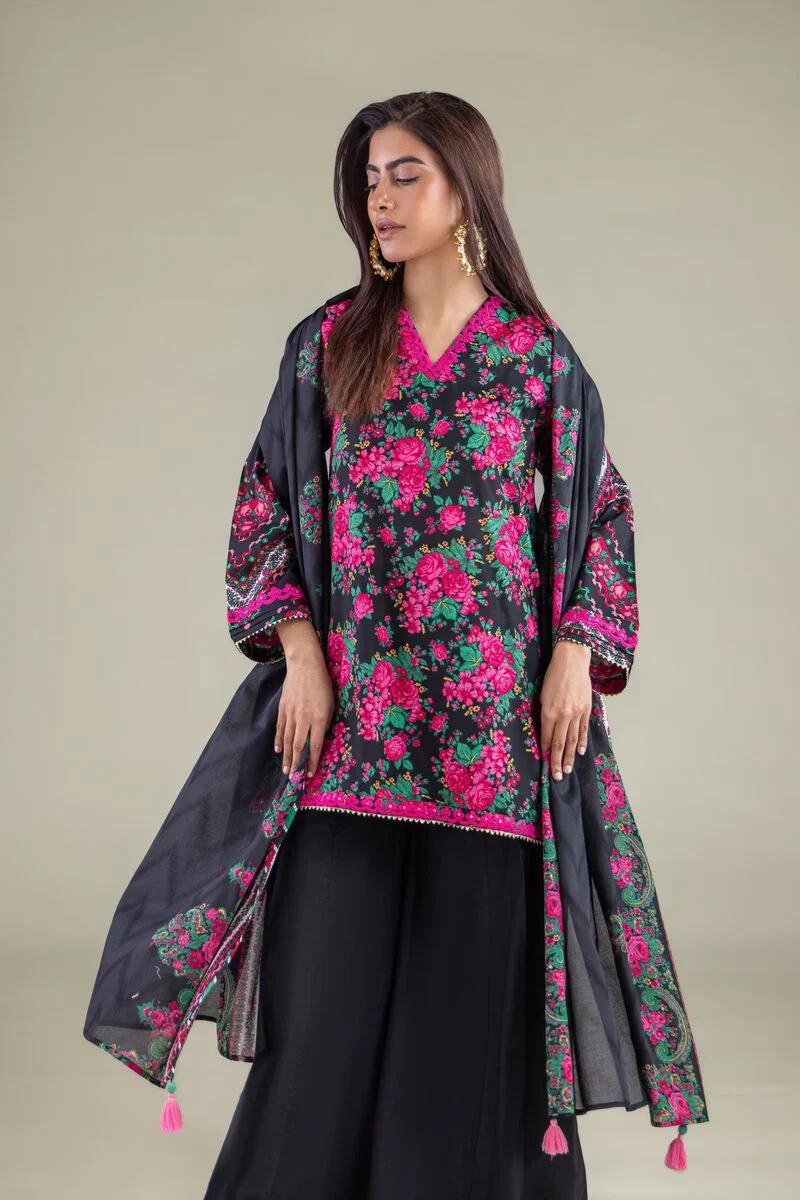 Embroidered | Cambric 3pc - Image 3