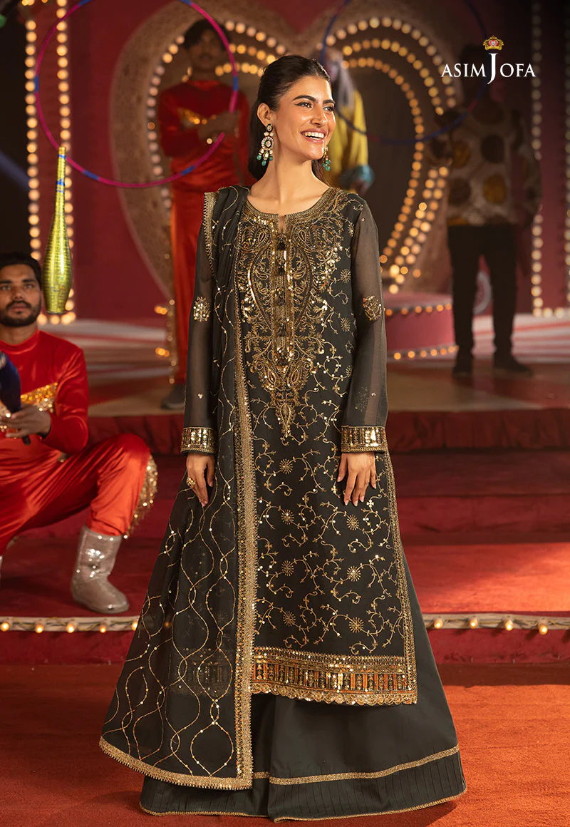 Embroidered Chiffon 3 Pcs - Image 3