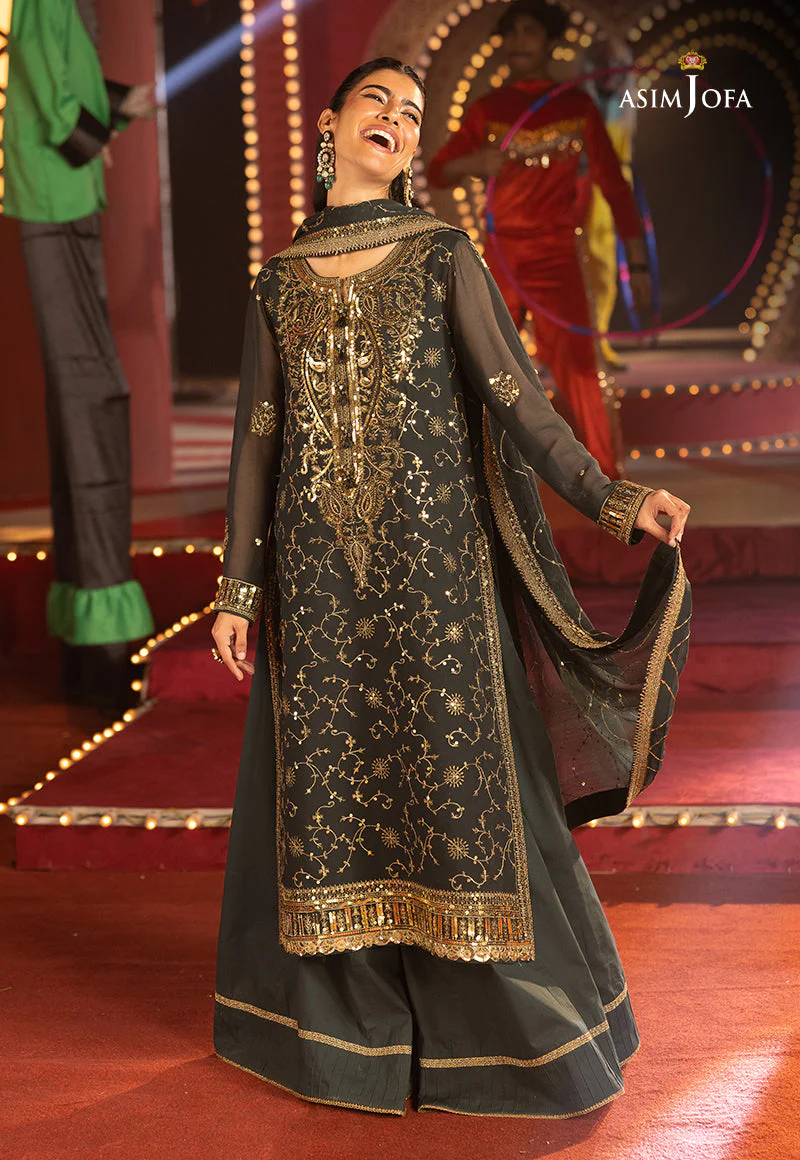Embroidered Chiffon 3 Pcs - Image 5