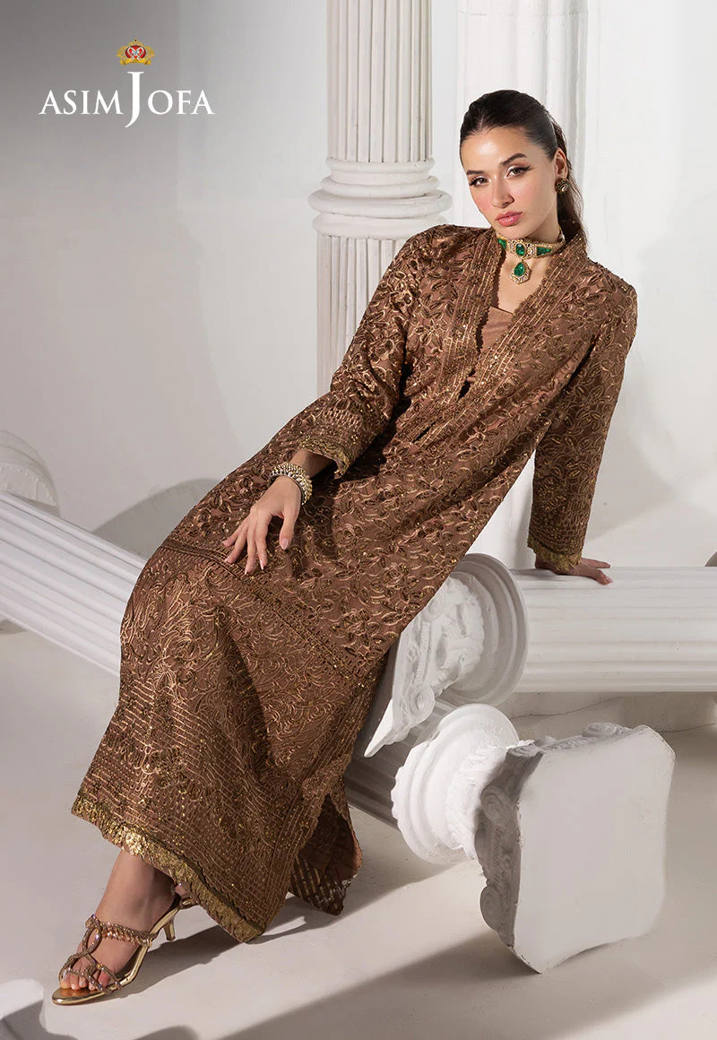 EMBROIDERED CHIFFON UNSTITCHED 3 PCS - Image 5