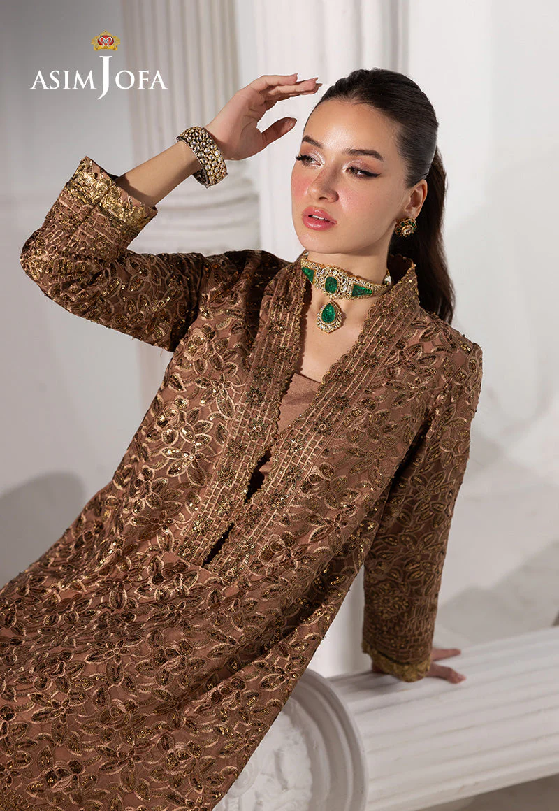 EMBROIDERED CHIFFON UNSTITCHED 3 PCS - Image 6