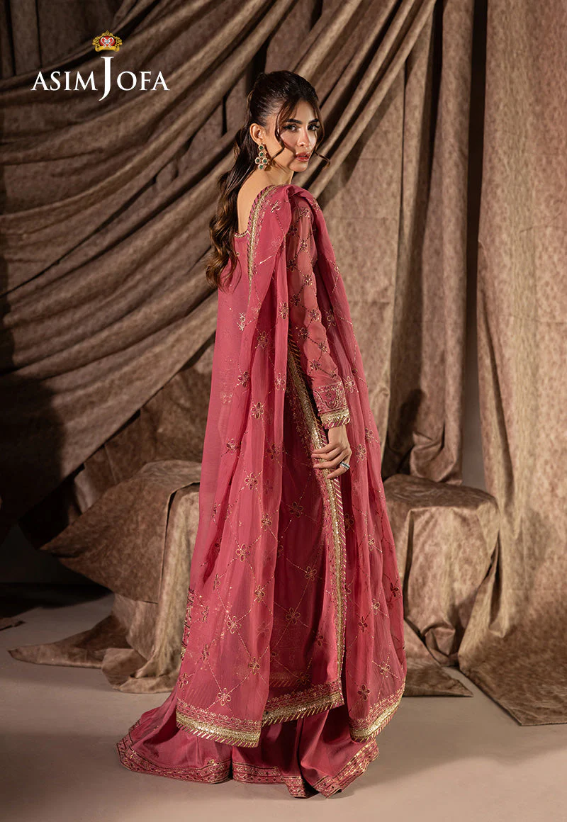 EMBROIDERED CHIFFON UNSTITCHED 3 PCS - Image 3