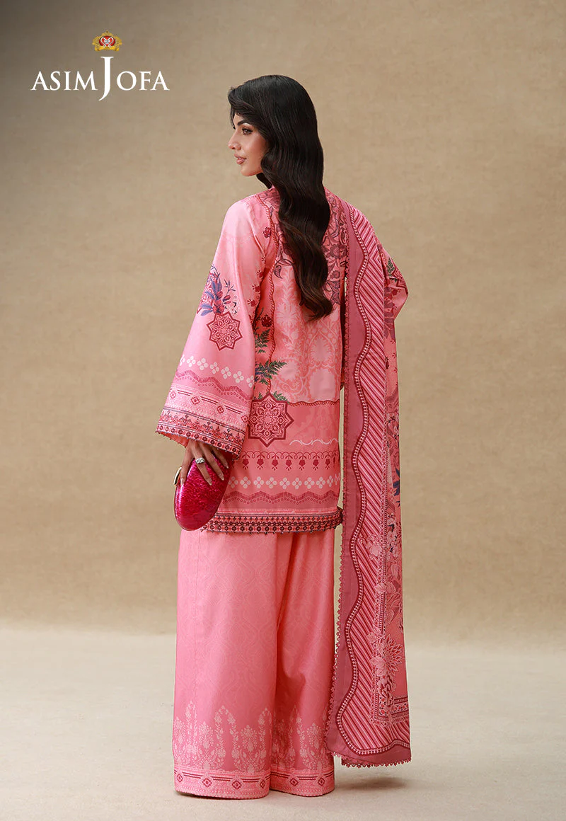 Embroidered Crepe Silk Unstitched 3 Pcs - Image 2