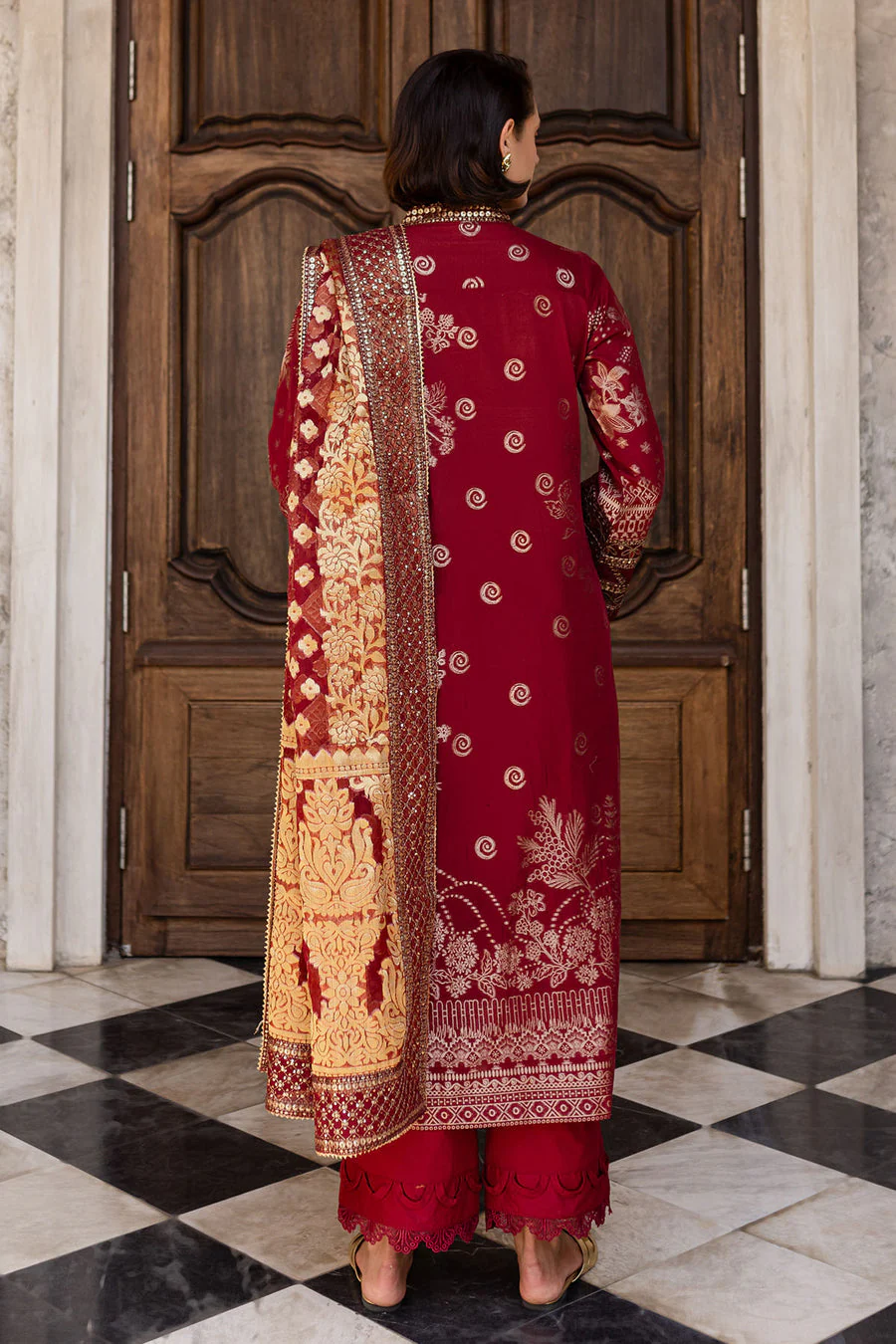 EMBROIDERED JACQUARD LAWN - Image 2