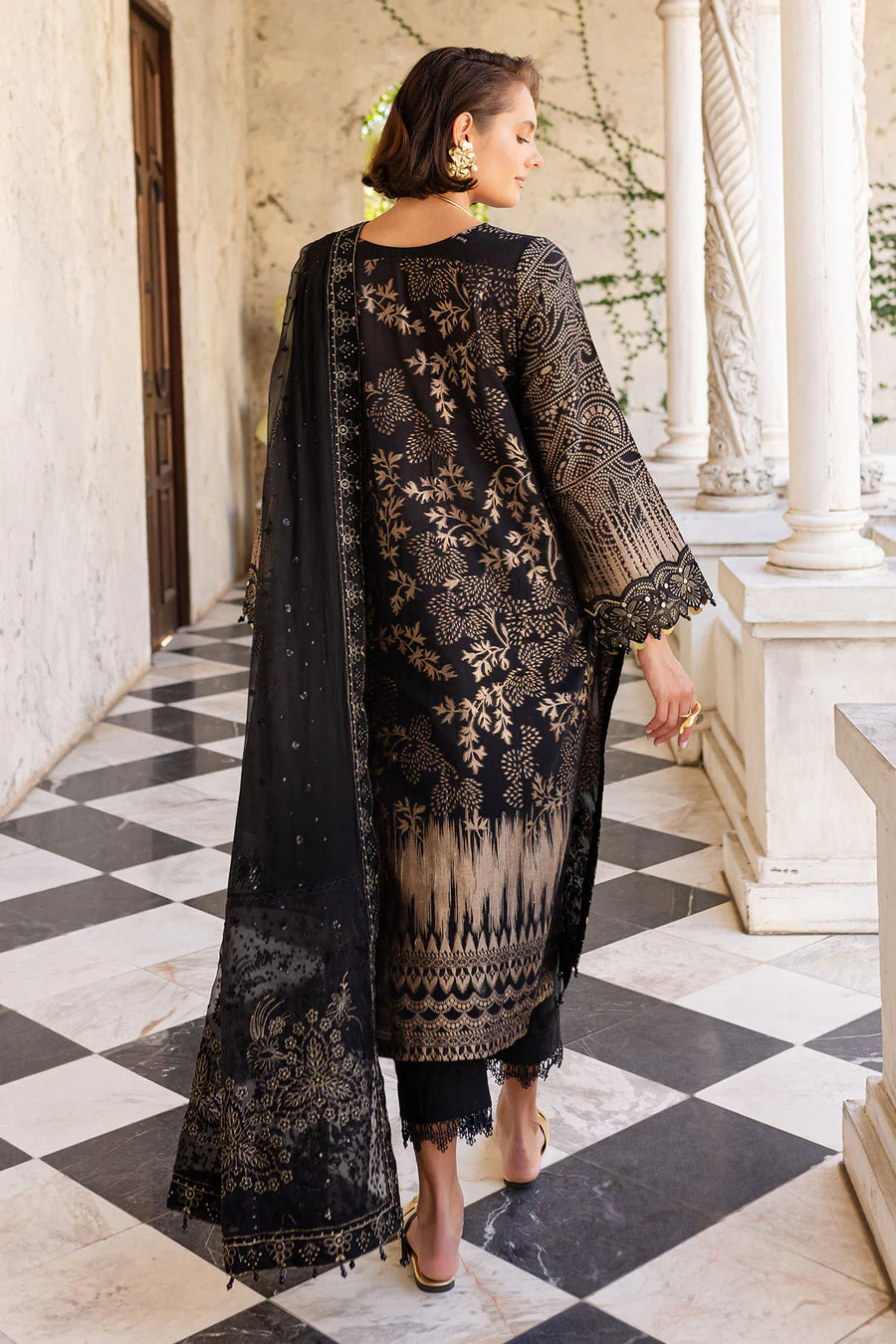 EMBROIDERED JACQUARD LAWN - Image 2
