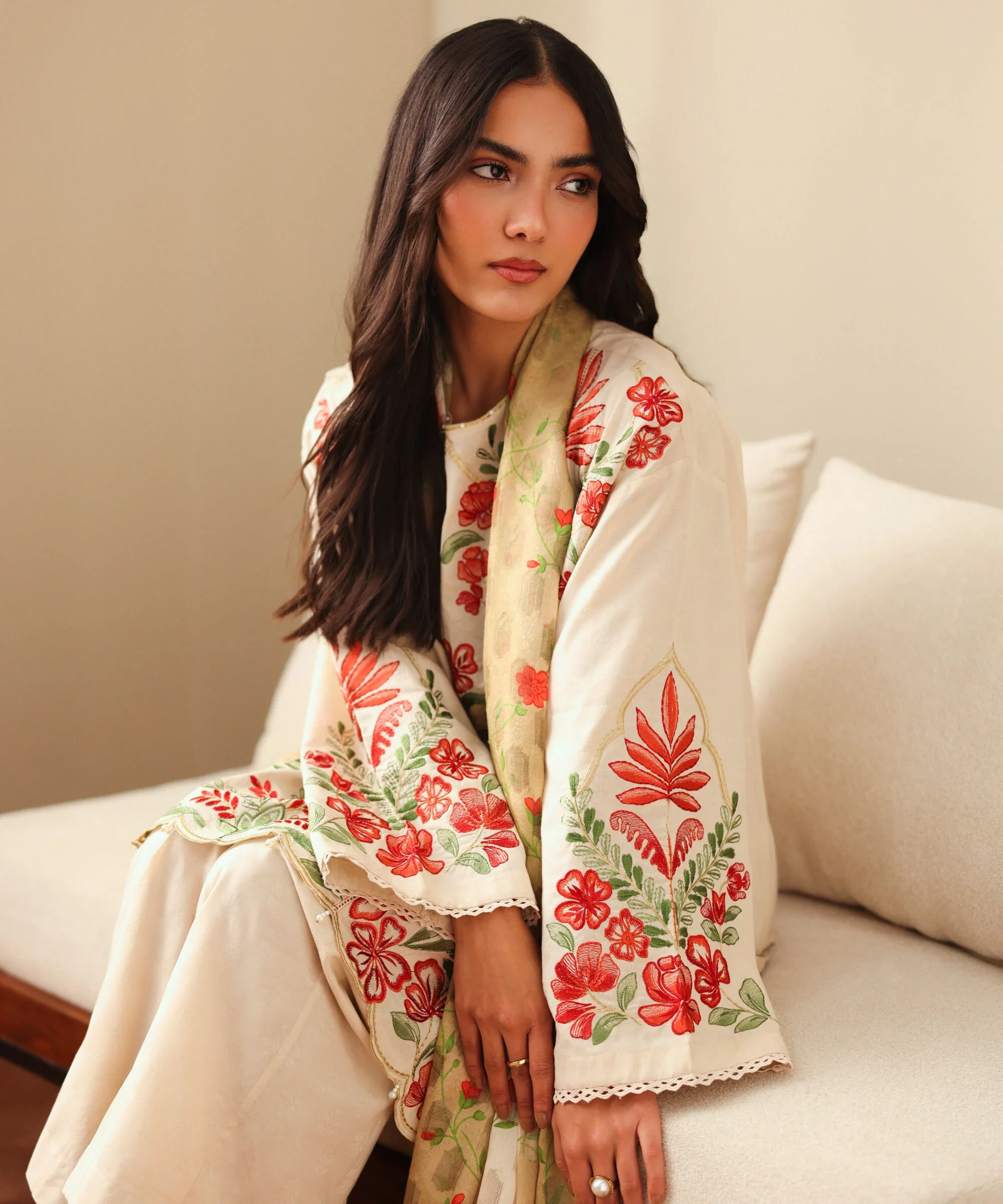 Embroidered Jacquard Shirt - Image 6
