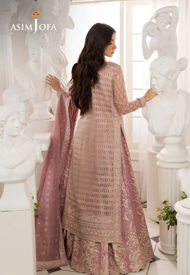 EMBROIDERED JAVERIA NET UNSTITCHED 3 PCS - Image 2