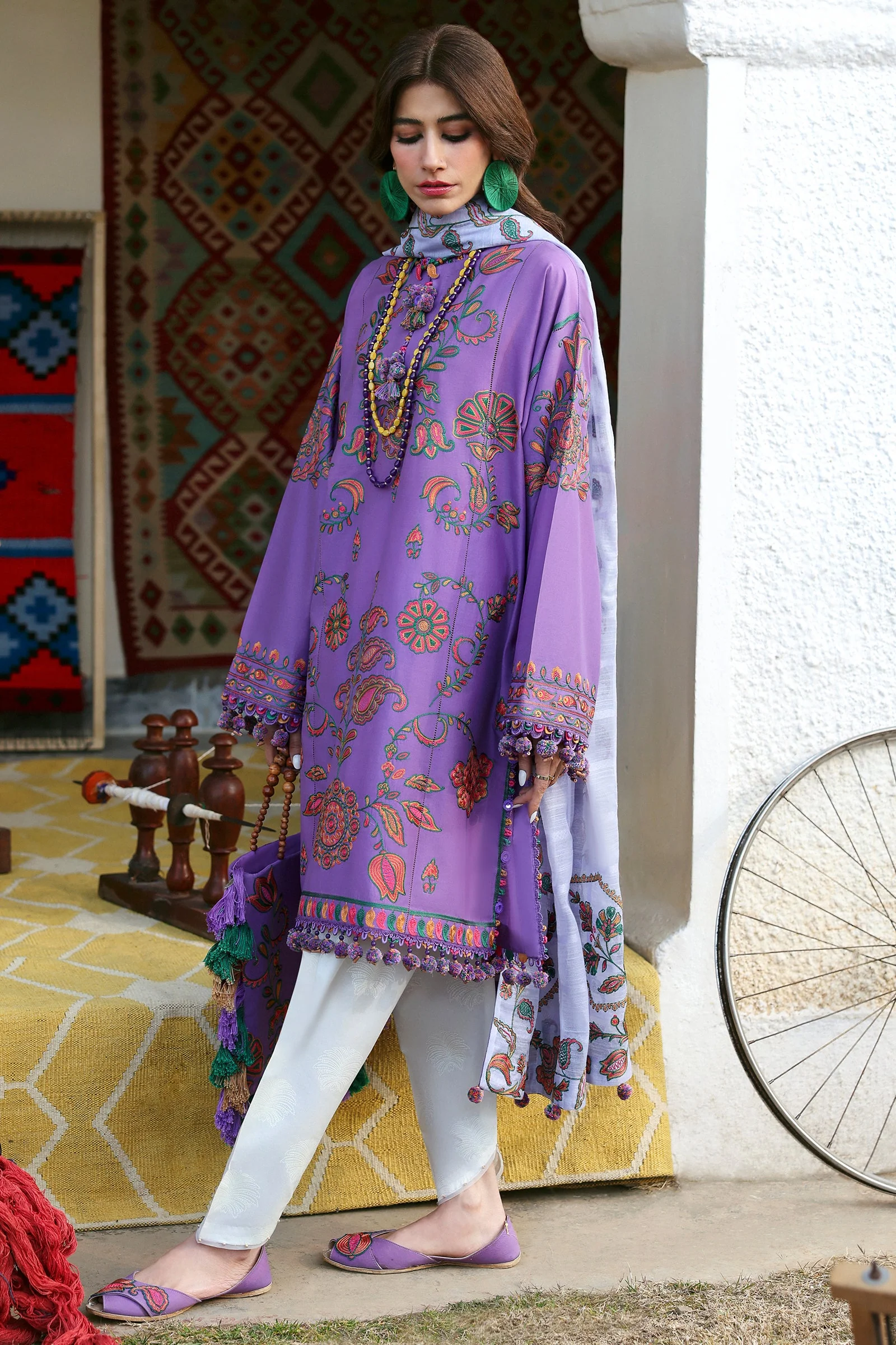 Embroidered Lawn - Image 2