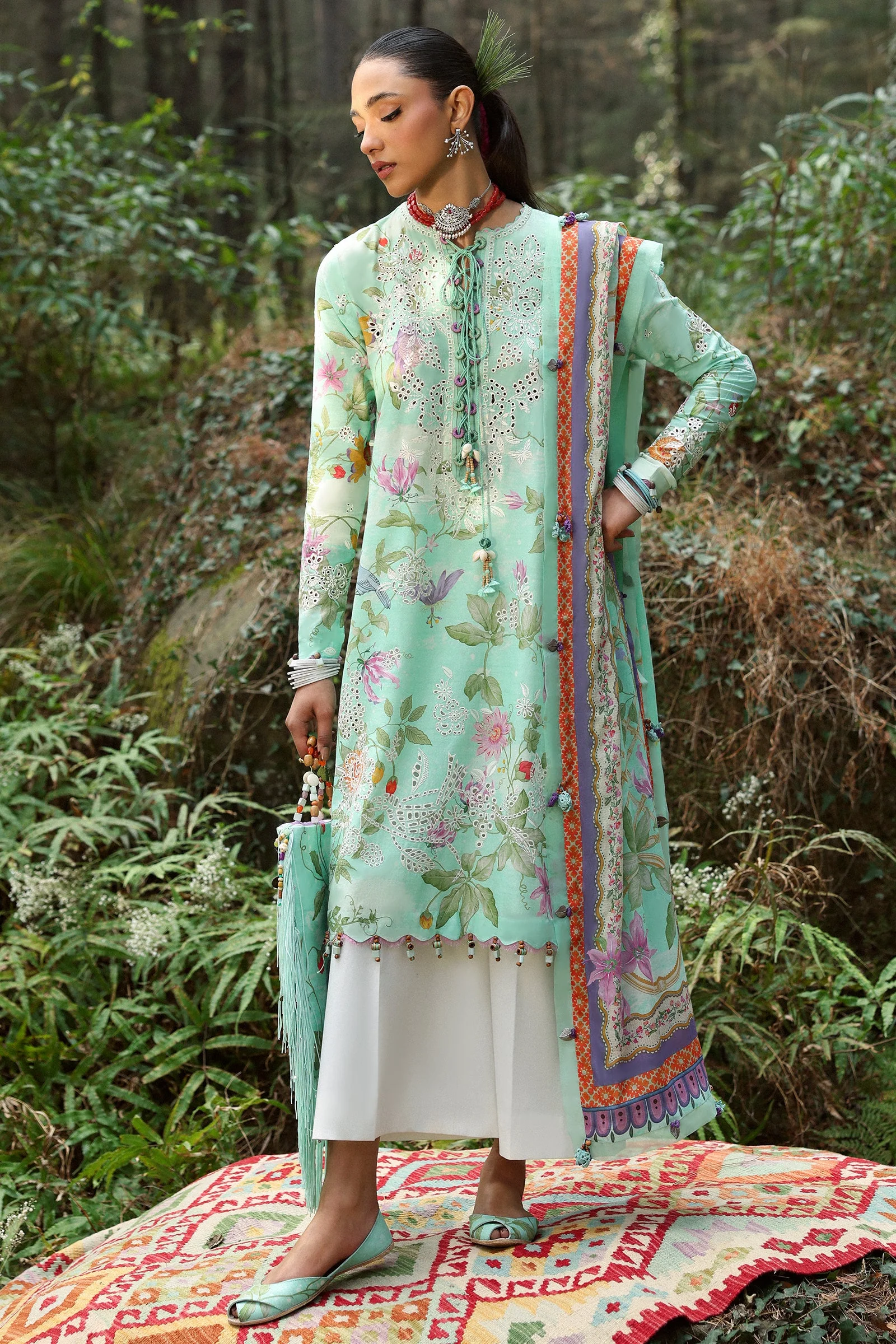 Embroidered Lawn