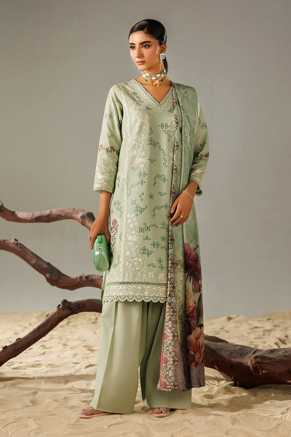 Embroidered Lawn