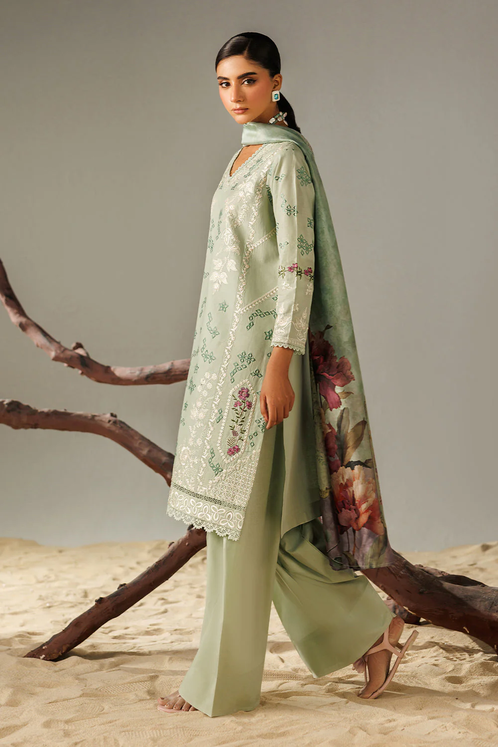 Embroidered Lawn - Image 2