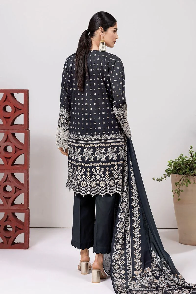 Embroidered | Lawn Fabrics 3 Piece - Image 2