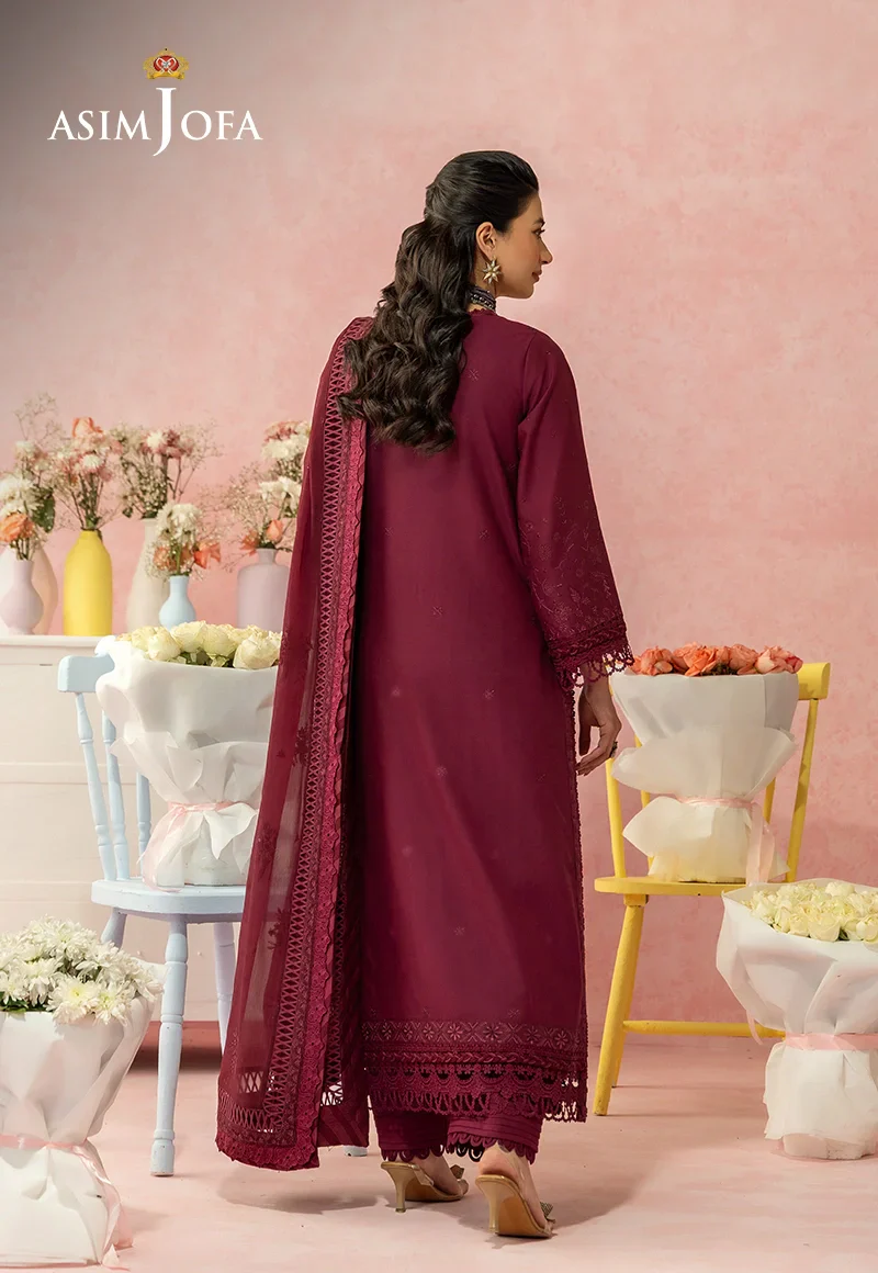 Embroidered Lawn Unstitched 3 Pcs - Image 2