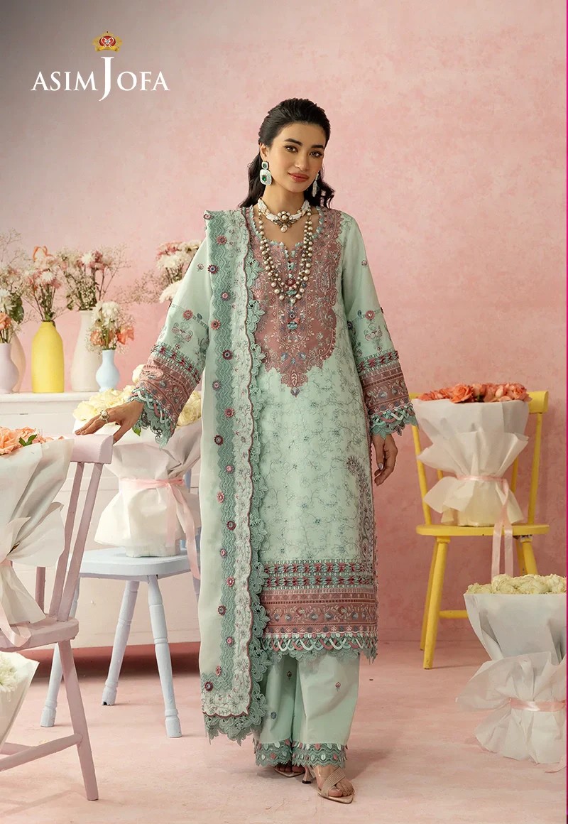 Embroidered Lawn Unstitched 3 Pcs