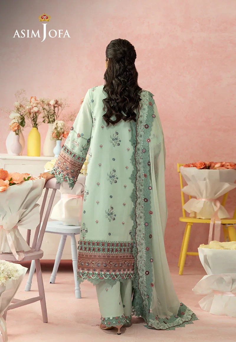 Embroidered Lawn Unstitched 3 Pcs - Image 2