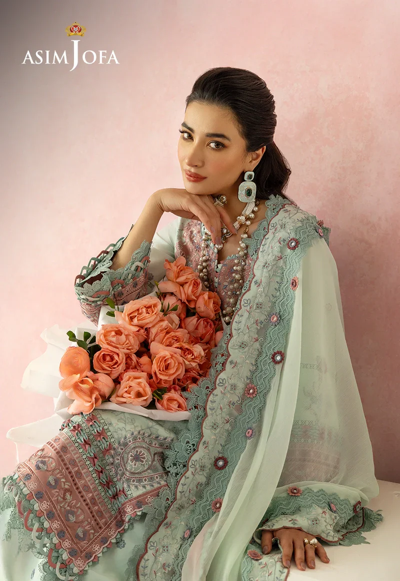Embroidered Lawn Unstitched 3 Pcs - Image 5