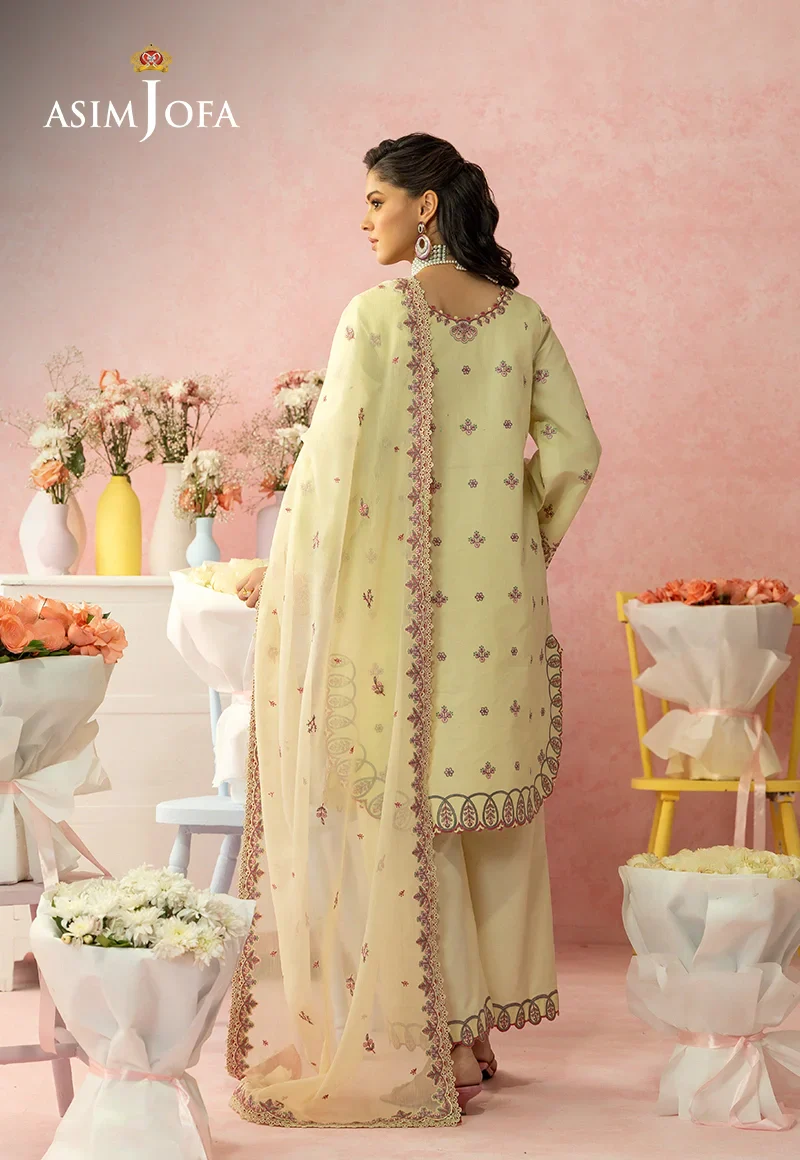 Embroidered Lawn Unstitched 3 Pcs - Image 2