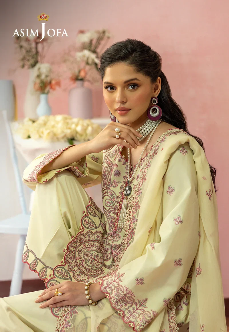 Embroidered Lawn Unstitched 3 Pcs - Image 3