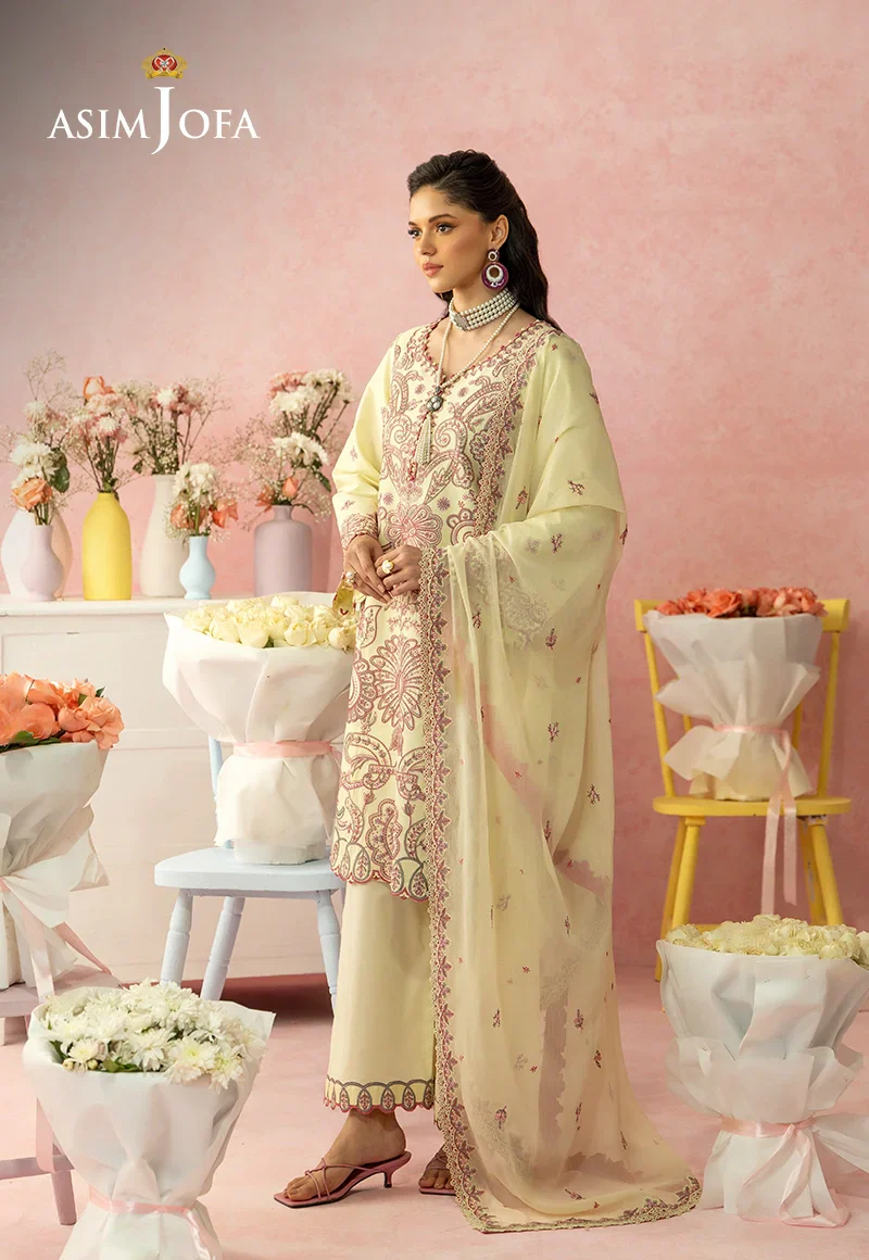 Embroidered Lawn Unstitched 3 Pcs - Image 5