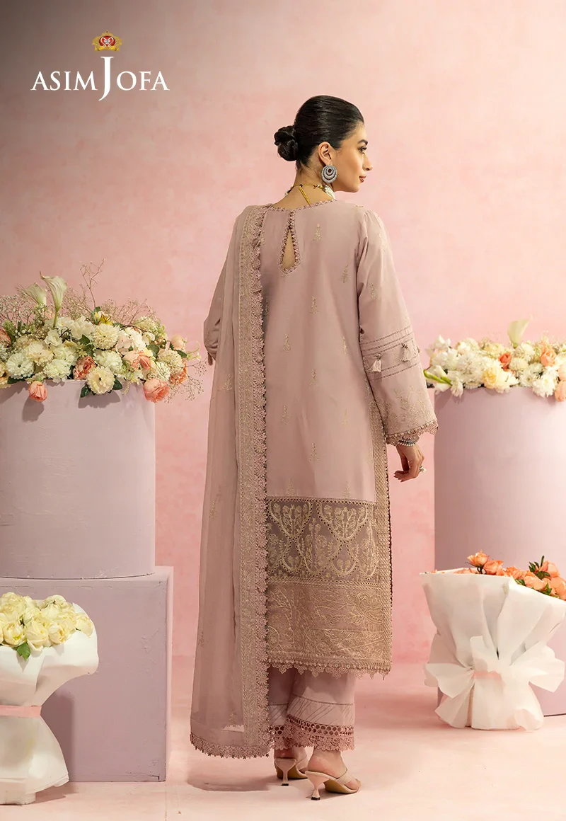 Embroidered Lawn Unstitched 3 Pcs - Image 2