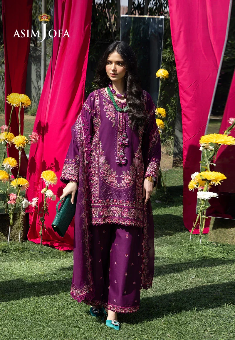 Embroidered Lawn Unstitched 3 Pcs - Image 3