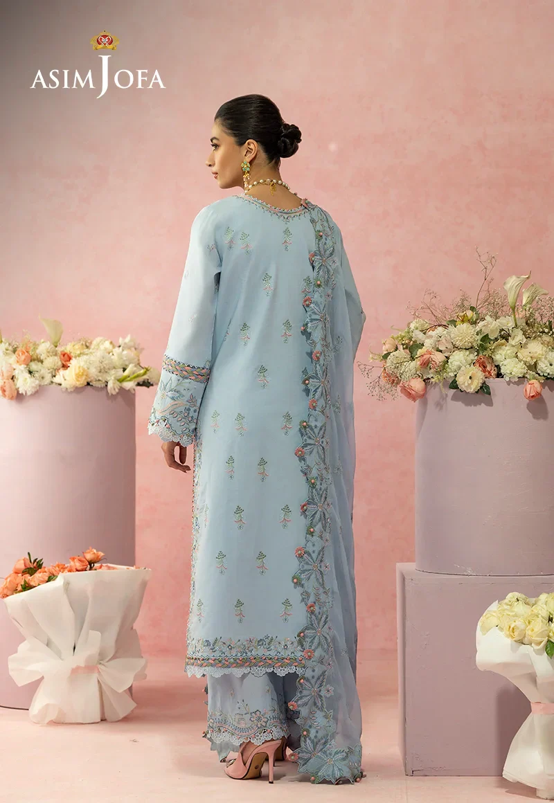 Embroidered Lawn Unstitched 3 Pcs - Image 2