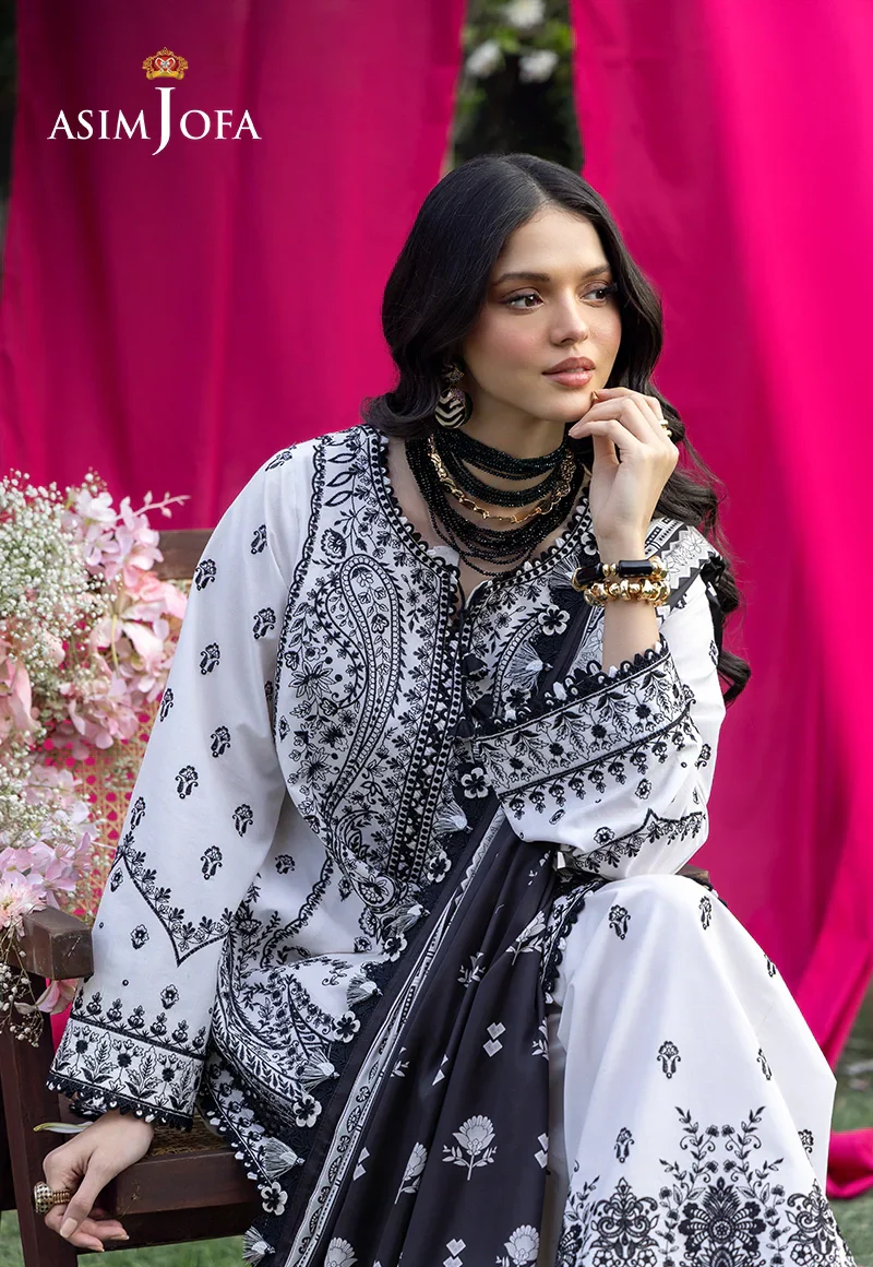Embroidered Lawn Unstitched 3 Pcs - Image 3