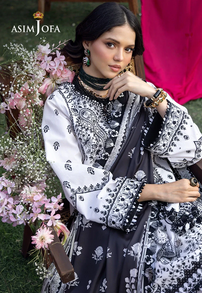 Embroidered Lawn Unstitched 3 Pcs - Image 4