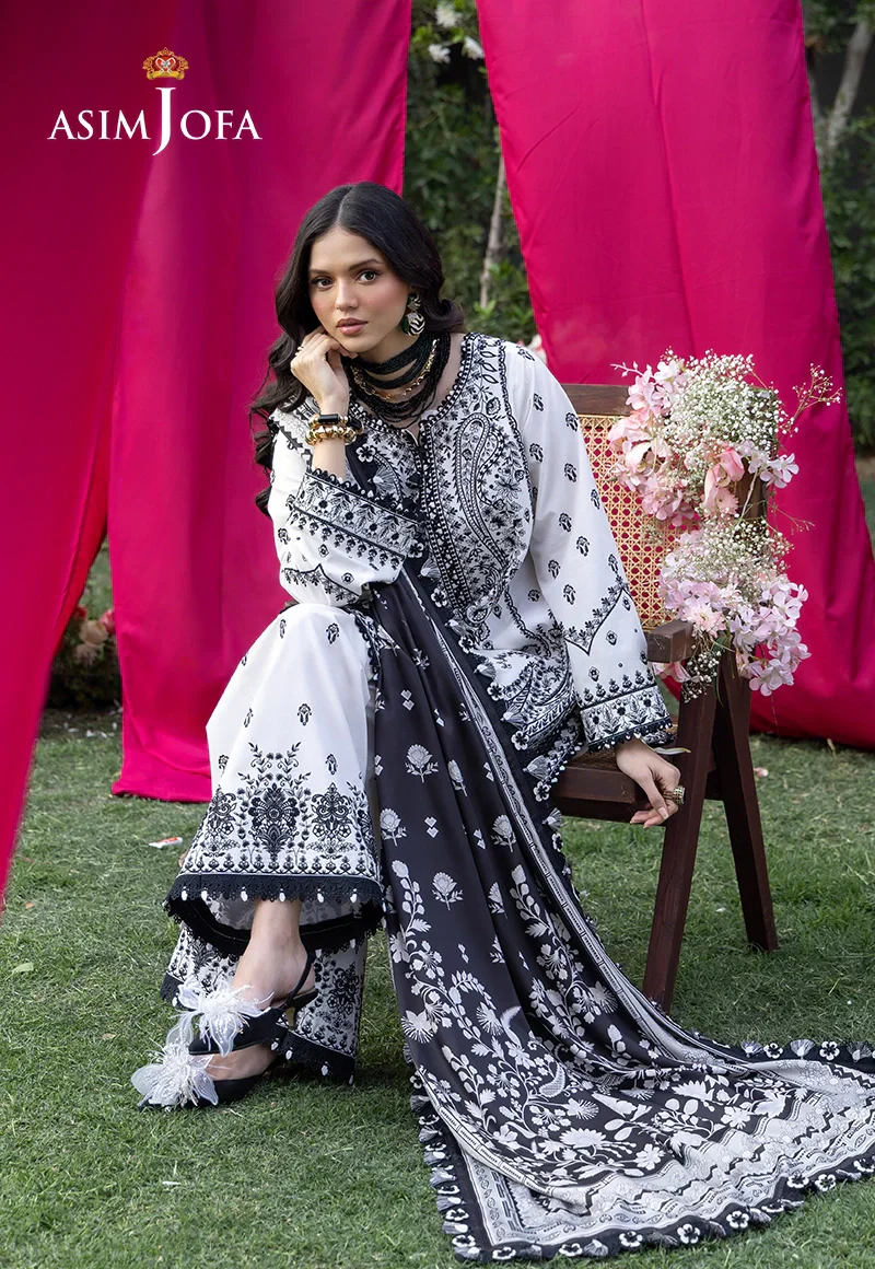 Embroidered Lawn Unstitched 3 Pcs - Image 5