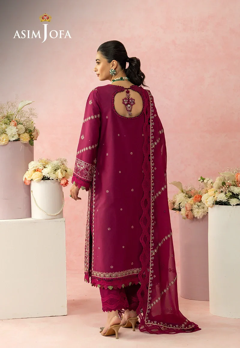 Embroidered Lawn Unstitched 3 Pcs - Image 2