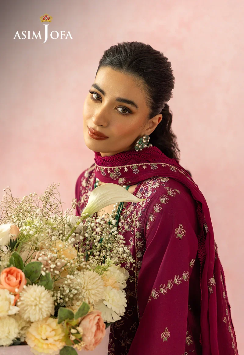 Embroidered Lawn Unstitched 3 Pcs - Image 4
