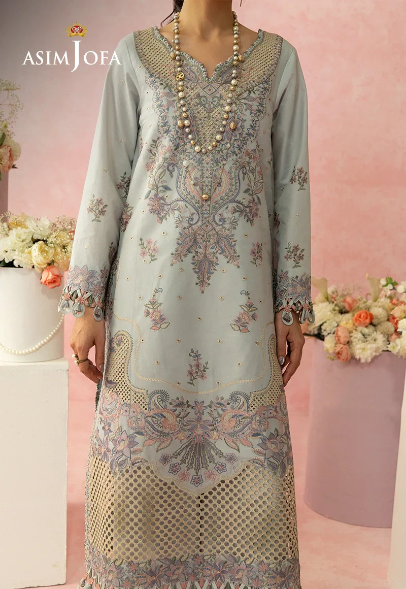 Embroidered Lawn Unstitched 3 Pcs - Image 5