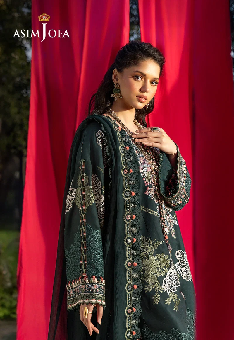 Embroidered Lawn Unstitched 3 Pcs - Image 3