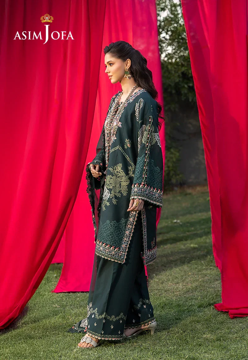 Embroidered Lawn Unstitched 3 Pcs - Image 4