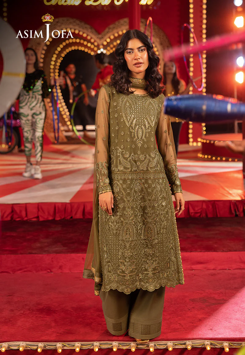 Embroidered Net 3 Pcs - Image 3