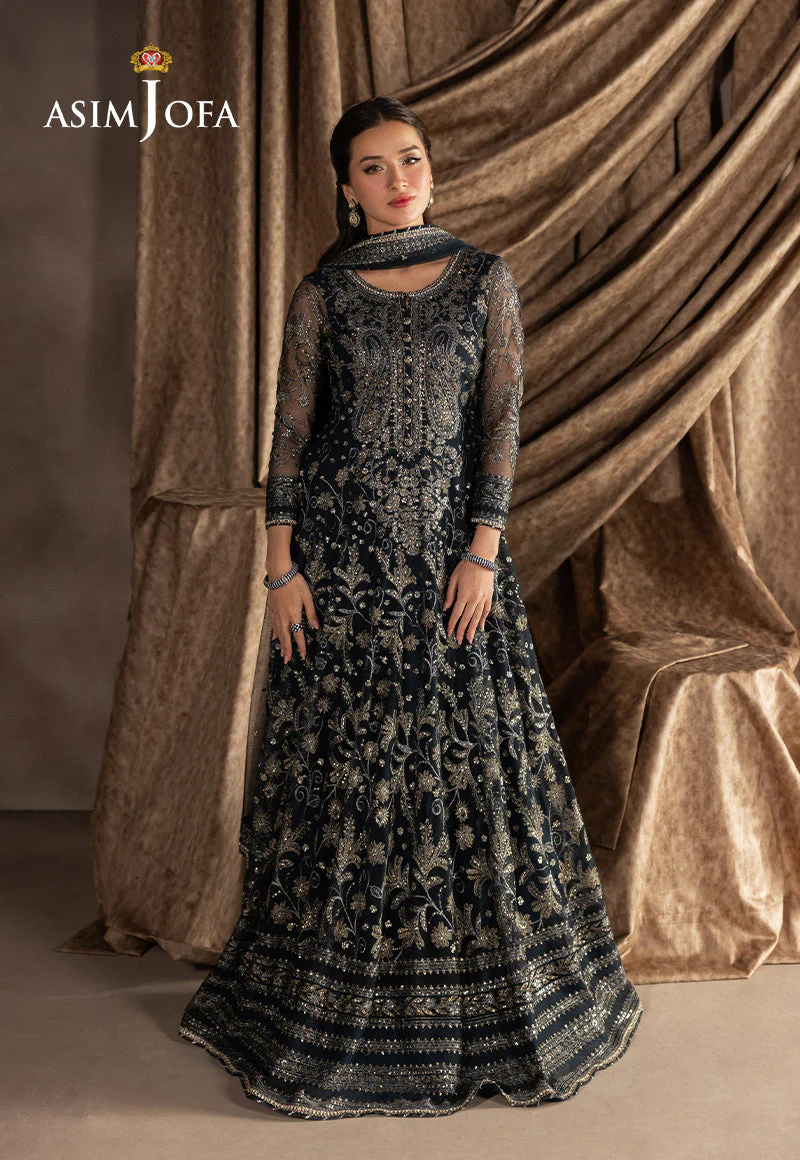 EMBROIDERED NET UNSTITCHED 3 PCS
