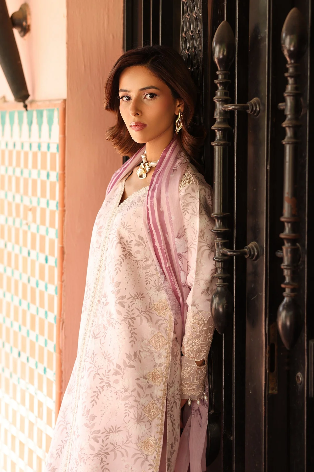Embroidered Printed Lawn - Image 6
