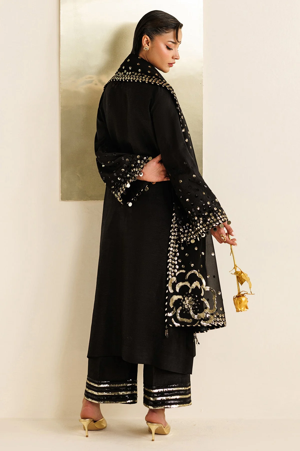 Embroidered Raw Silk - Image 3