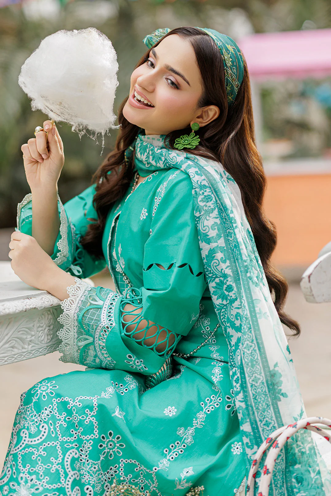 Embroidered Shirt Shalwar Dupatta - Image 4
