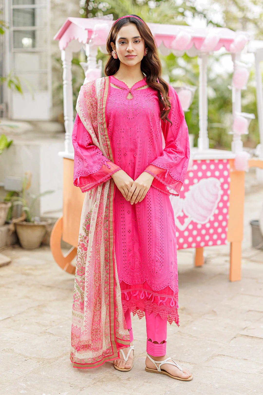Embroidered Shirt Shalwar Dupatta