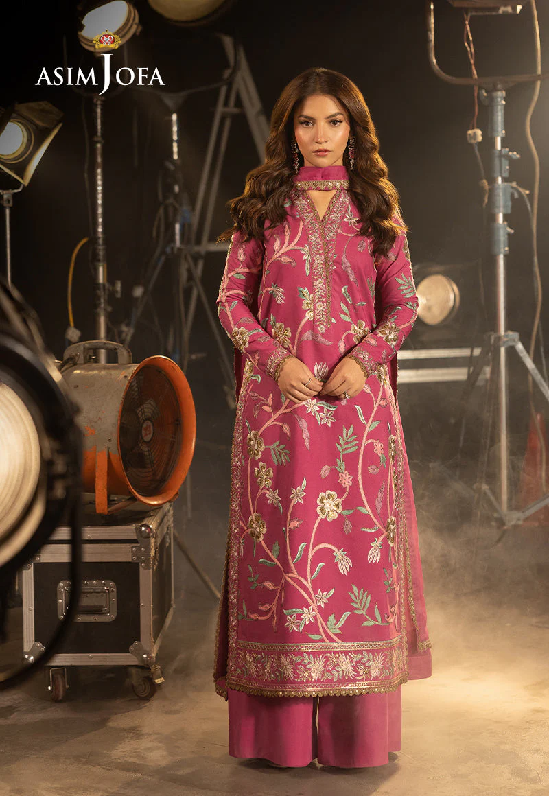 Embroidered Silk 3 Pcs