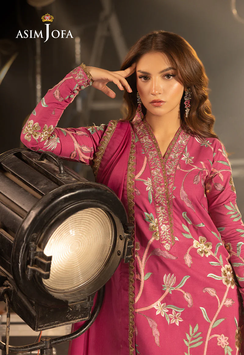 Embroidered Silk 3 Pcs - Image 5