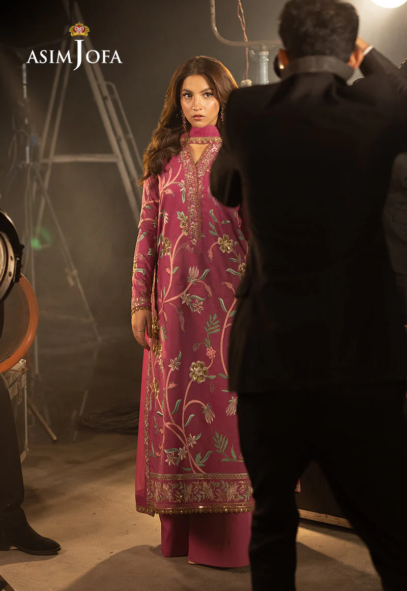 Embroidered Silk 3 Pcs - Image 8