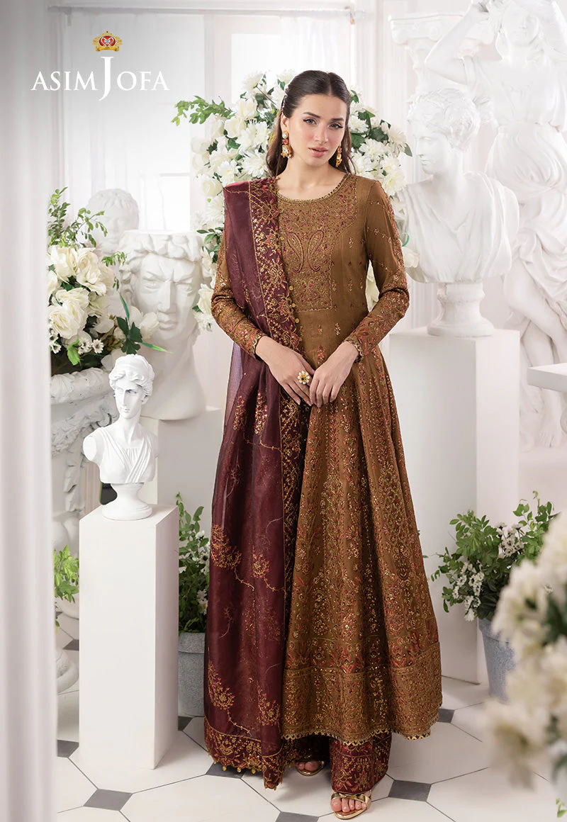 EMBROIDERED SPUN RAW SILK UNSTITCHED 3 PCS