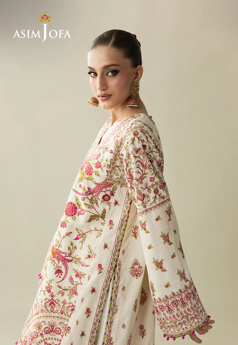Embroidered Velvet Unstitched 3 Pcs - Image 5