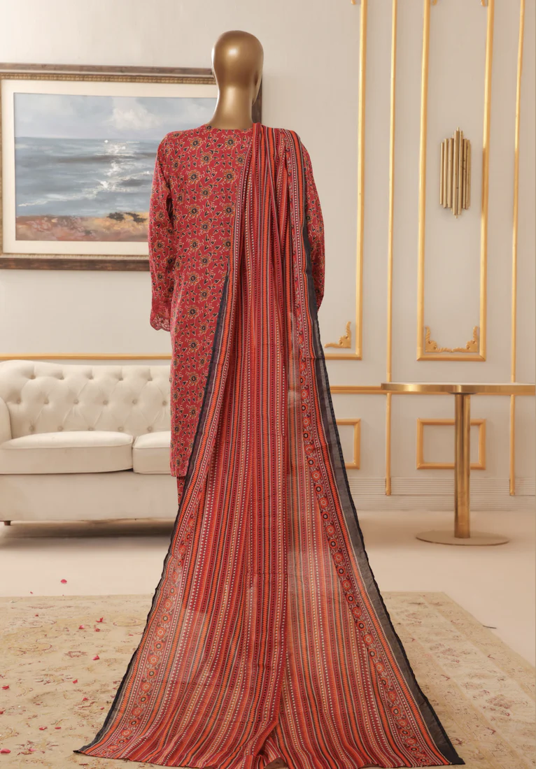 Exclusive chikankari Stitched 3 Piece - Image 2