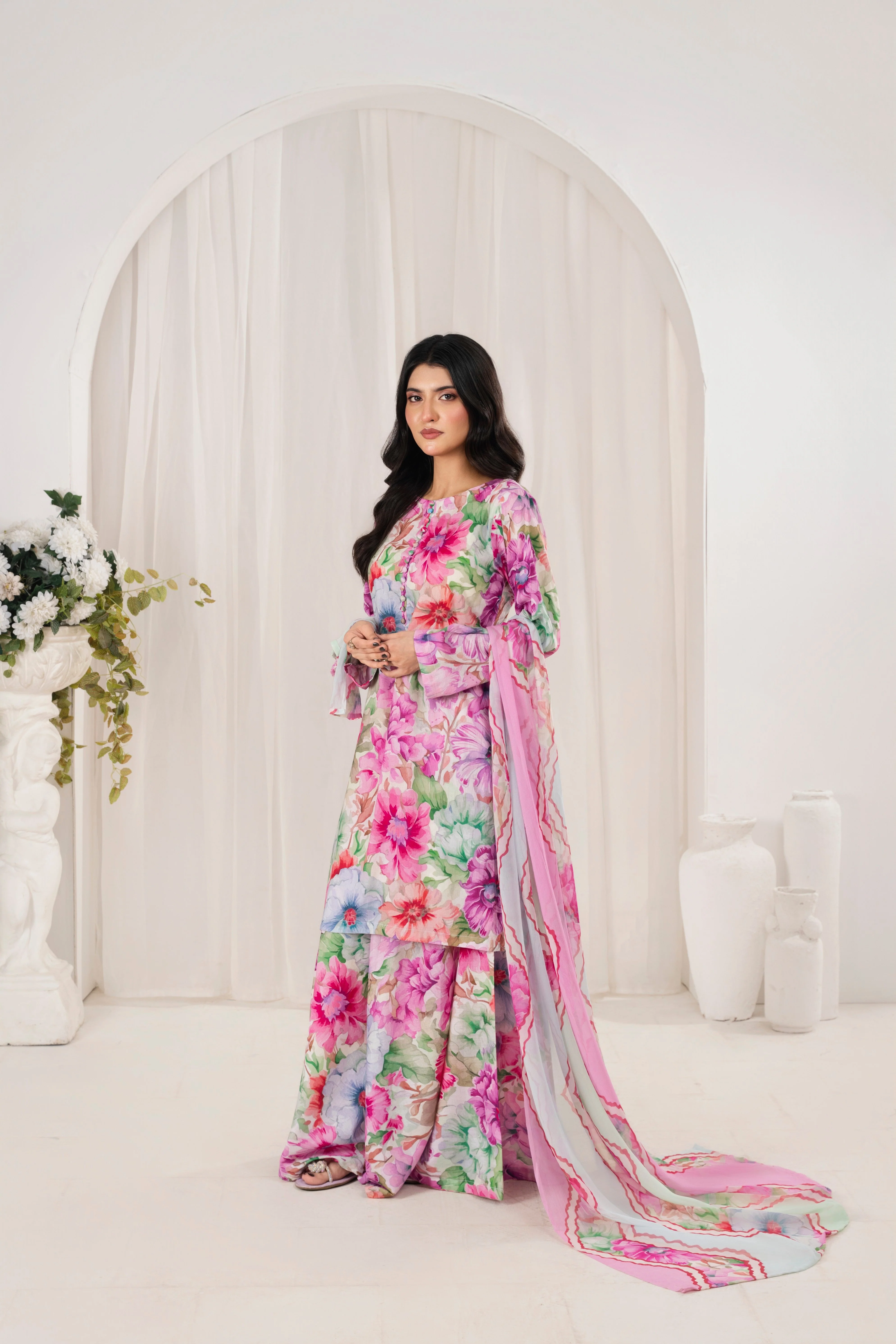 Exquisite Summer Lawn 3-Piece - Image 3